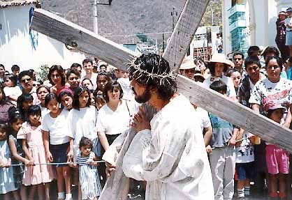 Easter ceremony in Mexico. Photo: Dale Hoyt Palfrey.