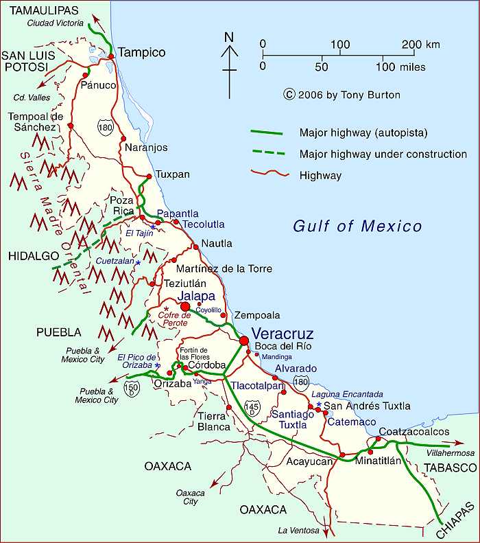 Interactive Map of Veracruz
