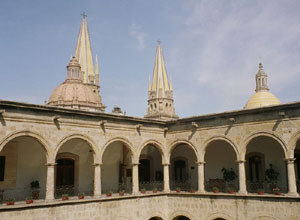 Museo Regional with the Cathedral spires in the background