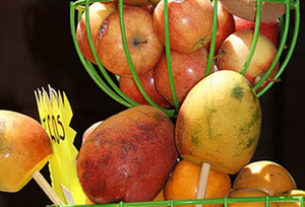 Fresh fruit for juices and agua fresca, a refreshing drink popular throughout Mexico. © Christina Stobbs, 2011