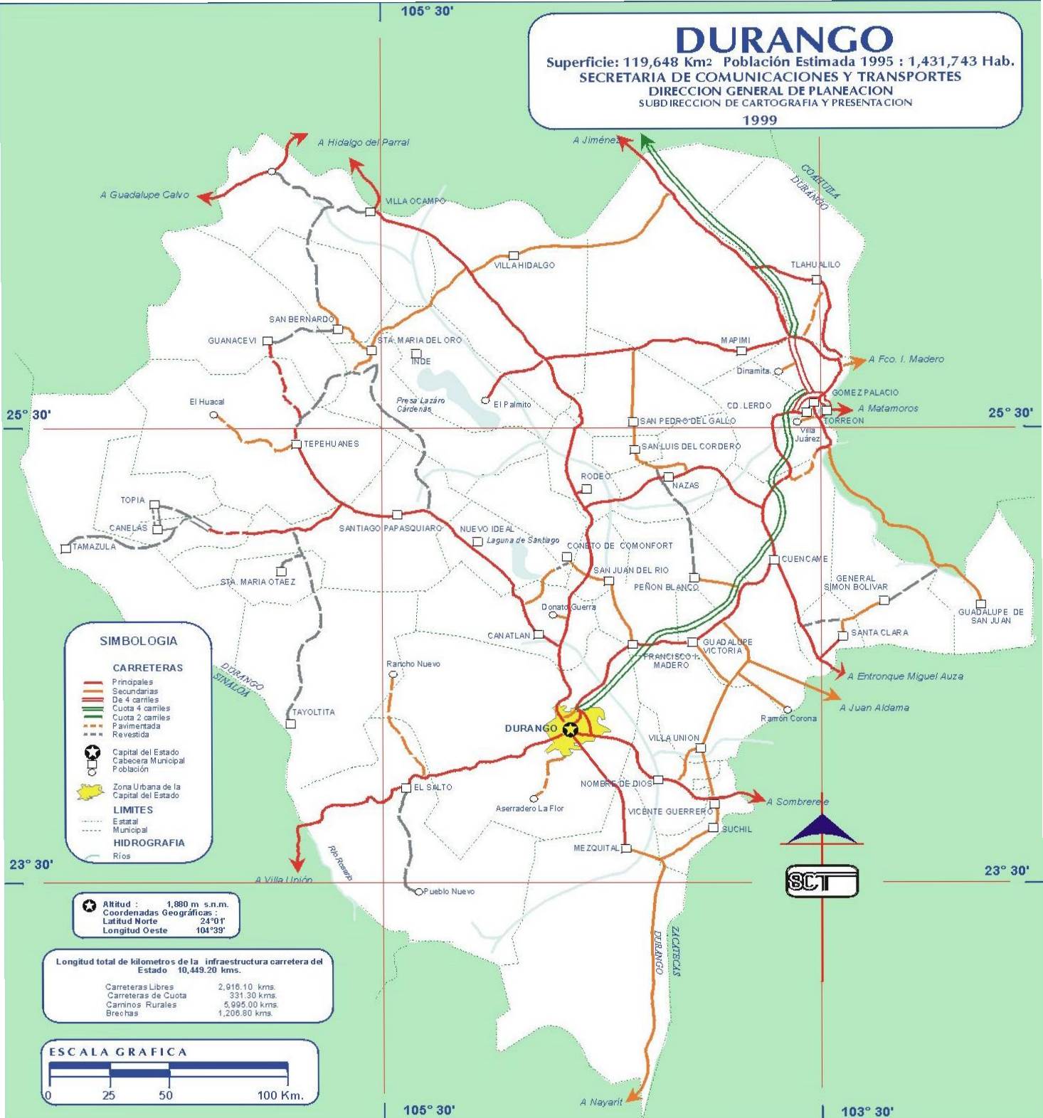 Arriba 104+ Foto Plano De La Ciudad De Durango Lleno 10/2023