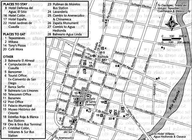 Cuautla Map 