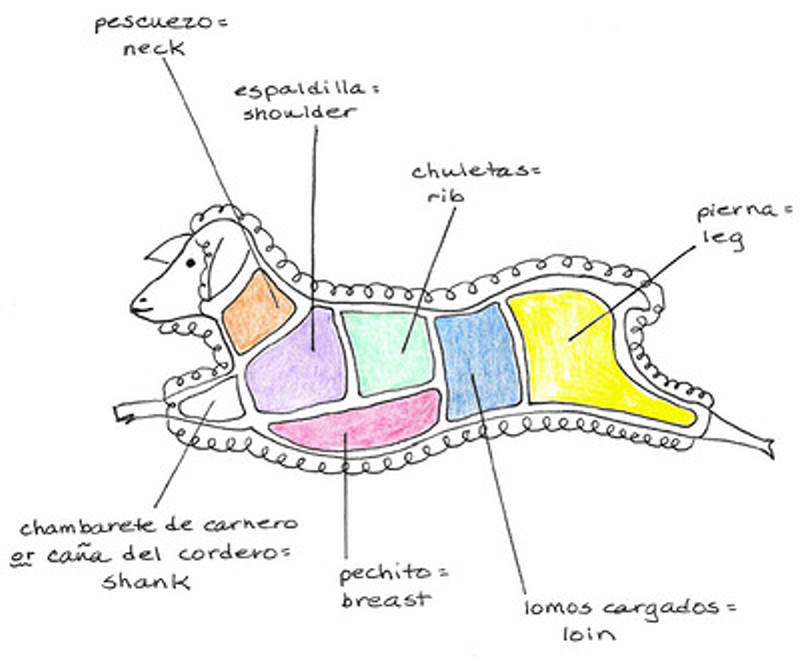 Cuts of Lamb