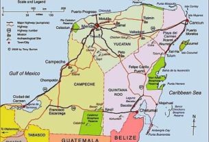 Interactive Map of the Yucatan Peninsula