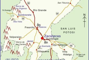 Interactive Map of Zacatecas