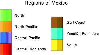 Regions of Mexico