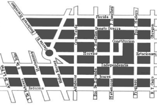 Map of Tlaquepaque, Jalisco
