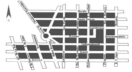 Map of Tlaquepaque, Jalisco