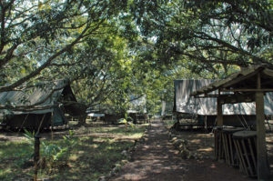 This rustic camp near the village of Jalcomulco, about 90 minutes from Veracruz City is the starting point for adventure tourism in Veracruz, Mexico. © Roberta Sotonoff, 2009