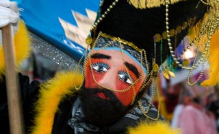 Masked Carnival dancer © Mexico Tourism Board, 2013