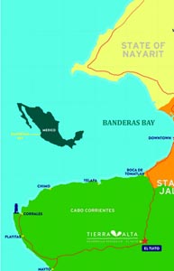 Map Cabo Corrientes