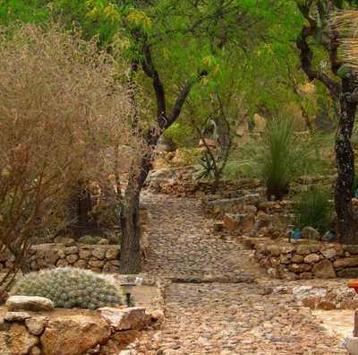 Beautiful paths through the gardens. Photo: Edythe Anstey Hanen