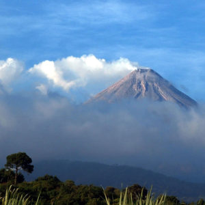 Two thousand years ago, the volcano created an avalanche of ash and debris, upon which the city of Colima was later built © John Pint, 2012