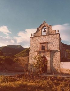 Here is the little chapel again - the plaza in front of it still needs some landscaping, and the hills behind are still devoid of mansions ﻿Photo by Beverly Johnson. All rights reserved.