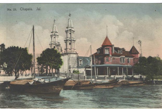 Chapala circa 1930 (Vintage postcard in collection of Tony Burton)