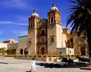 The beautiful church of Santo Domingo is very popular for religious rites of passage such as quince años, weddings, funerals and first communions