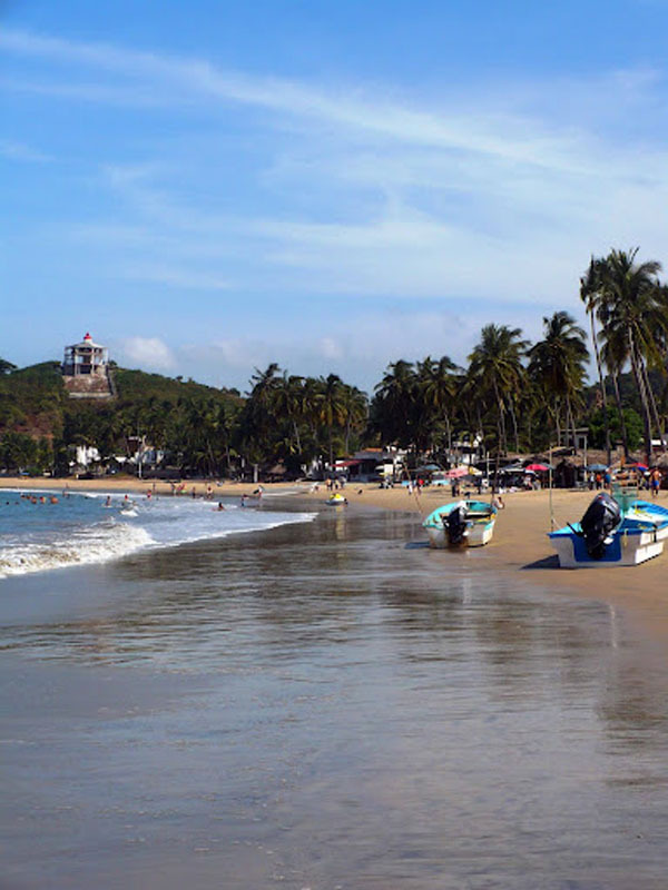 Jaltemba Bay is a quaint, friendly and welcoming vacation destination comprised of four charismatic beach towns on Mexico's Pacific Coast. © Christina Stobbs, 2012