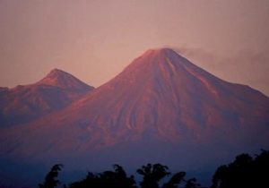 The volcanoes of Colima