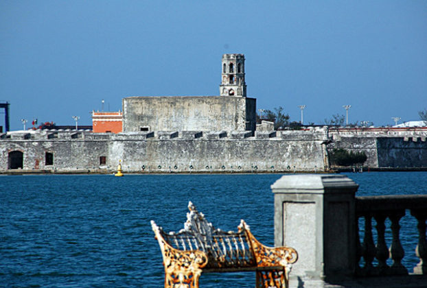 The Fort of San Juan Ulua was first built as a castle in the 1550s. It is a landmark in the Mexican city of Veracruz. © Roberta Sotonoff, 2009