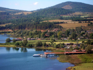 The Mexican village of Zirahuen is situated on the shore of Lake Zirahuen in Michoacan. © Linda Breen Pierce, 2009