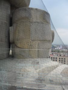 A colossal stone head looks out across Mexico City frrom the Monument to the Revolution © Anthony Wright, 2012