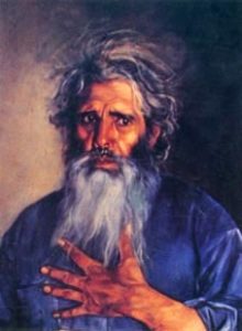 Autorretrato con mano en el pecho (Self-portrait with hand on chest) oil on canvas, 1955