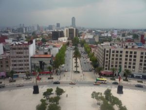 The observation deck atop Mexico City's Monument to the Revolution affords a splendid view © Anthony Wright, 2012