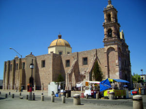 El Templo de San Marcos is dedicated to the patron of Aguascalientes, Mexico: Saint Mark © Diodora Bucur, 2010
