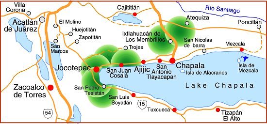 Lake Chapala villages