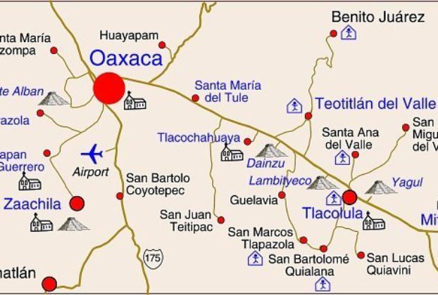 Place names in Oaxaca