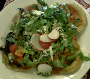 Jalisco's traditional sopes © Daniel Wheeler, 2010