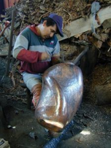 Working with copper - Santa Clara de Cobre Images provided by SECTUR, Michoacán