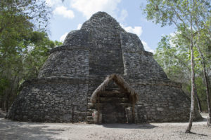 The Mayan site of Coba (© Trevor Burton 2016)