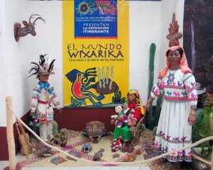 The Wixarika World: A Visit to the Huichol Lands, a traveling exhibit, photographed in Cancun. © Kinich Ramirez, 2006