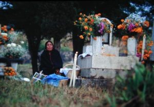 A typical ofrenda, or altar, for Noche de Muertos. Images provided by SECTUR, Michoacán