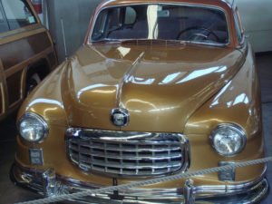 An unusual 1940 Nash sedan is part of the collection in Mexico City's Automobile Museum. © Anthony Wright, 2009