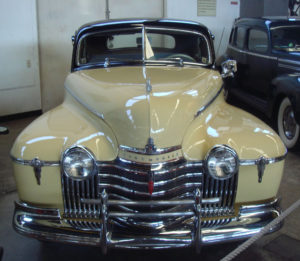 This 1941 Oldsmobile in Mexico City's Automobile Museum recalls the family car of yesteryear. © Anthony Wright, 2009