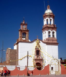 Parish church. Hacienda Jaral de Berrio in Guanajuato Edythe Anstey Hanen 2016