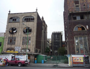 A once and future hotel of mystery and rumor, this is the Posada del Sol on Niños Heroes in Mexico City's Colonia Doctores. © Anthony Wright, 2012