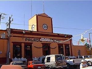 The Palacio Municipal in Santa María del Oro, Nayarit