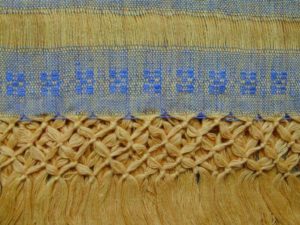 Finely woven textiles typical of Michoacán Images provided by SECTUR, Michoacán