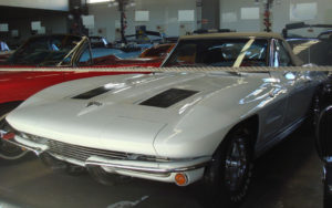 One can picture Steve McQueen driving a sleek Corvette Stingray like this one. © Anthony Wright, 2009