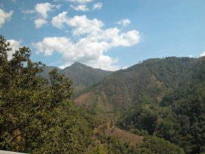 Mountain route to Puerto Angel