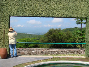 A sweeping vista of the area greets visitors upon entering Mexico's Xochicalco archeological site in Morelos. © Anthony Wright, 2009