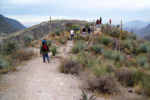 The path to the ine shaft in the Mexican ghost town of Ojuela, Durango is rugged and scenic. © Jeffrey B. Bacon, 2011