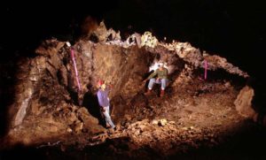 The San Isdro Mine in Guadalajara's Bosque la Primavera features razor-sharp blades of dark, green obsidian and plenty of vampire bats © John Pint, 2014