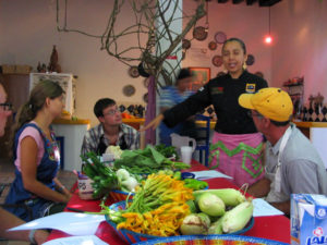 When you have a chance to find something real special or unusual in the Oaxaca market, you buy it and incorporate into the menu. © Alvin Starkman 2008