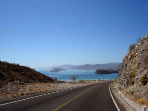 The water spreads out before you as you reach the western coast of Baja California Sur. © Ed Kociela, 2011