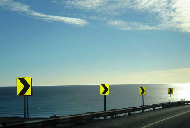 Driving into Loreto, you get another view from a mountain ridge of the beautiful Sea of Cortes, referred to often as the world © Ed Kociela, 2011