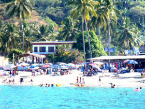 Los Ayala, on Mexico's Nayarit Riviera, is just now beginning to be discovered as a tropical beach destination by foreign tourists. © Christina Stobbs, 2009